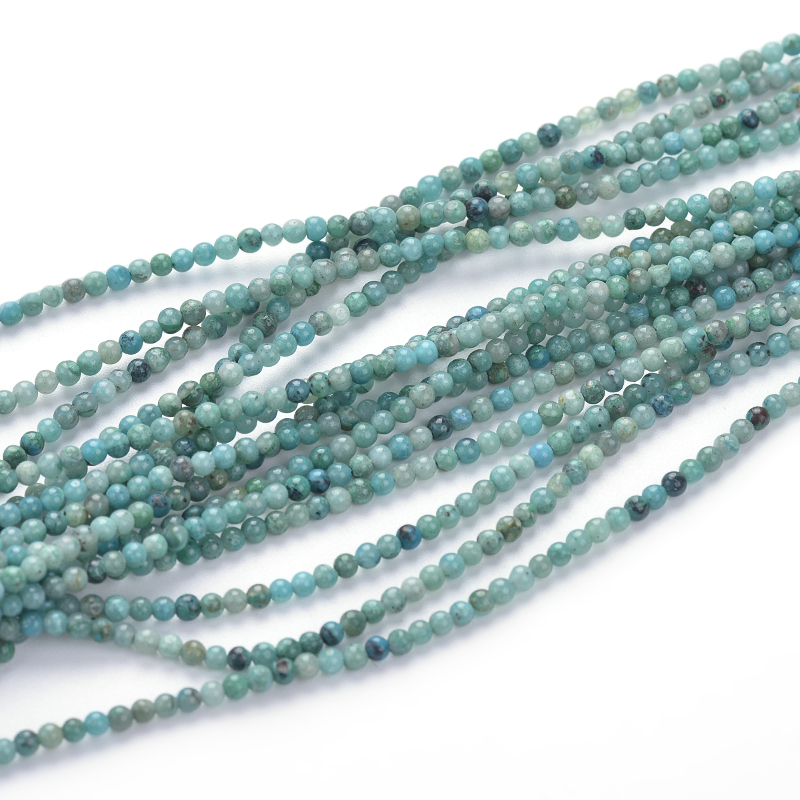 Peru Turquoise Round Beads