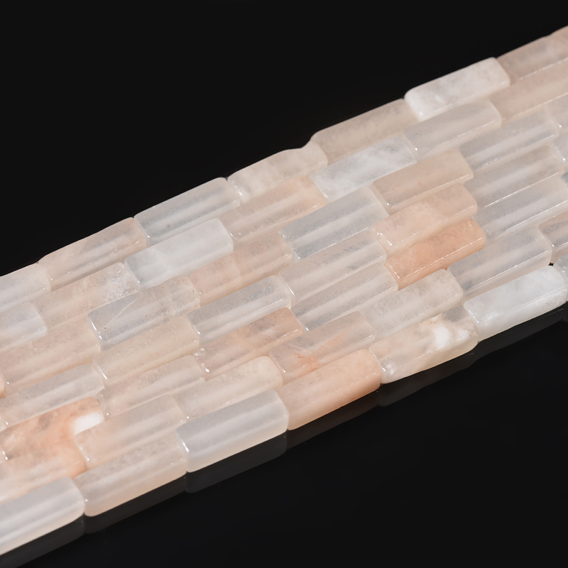 Pink Aventurine Cuboid Beads