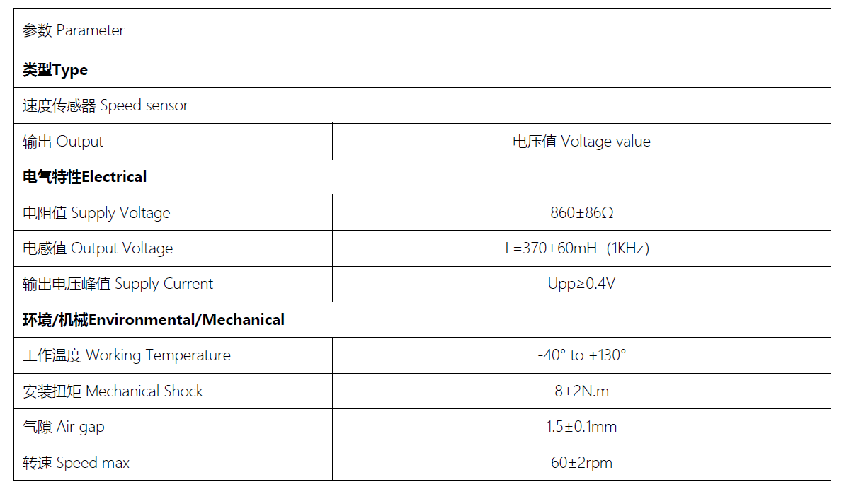engine crankshaft Position Sensor